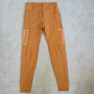 Old Navy Active High-Rise Orange Leggings